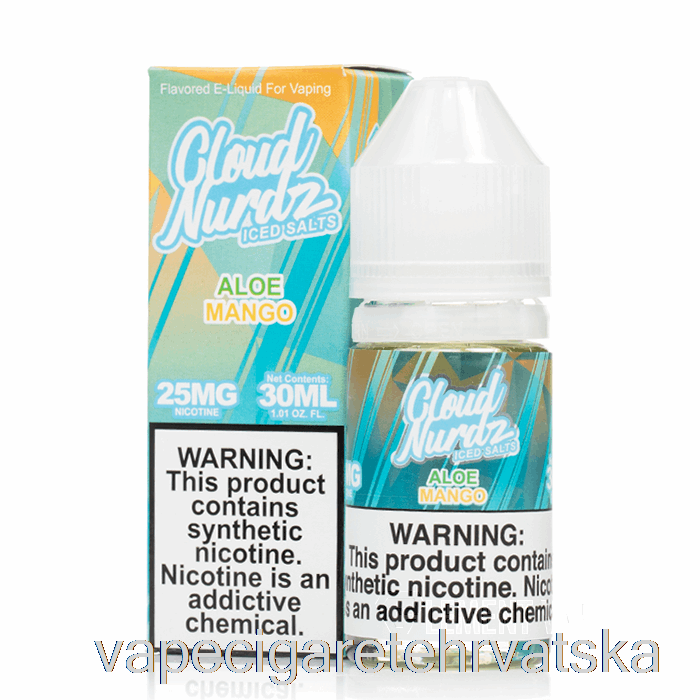 Vape Hrvatska Iced Aloe Mango - Cloud Nurdz Soli - 30ml 50mg